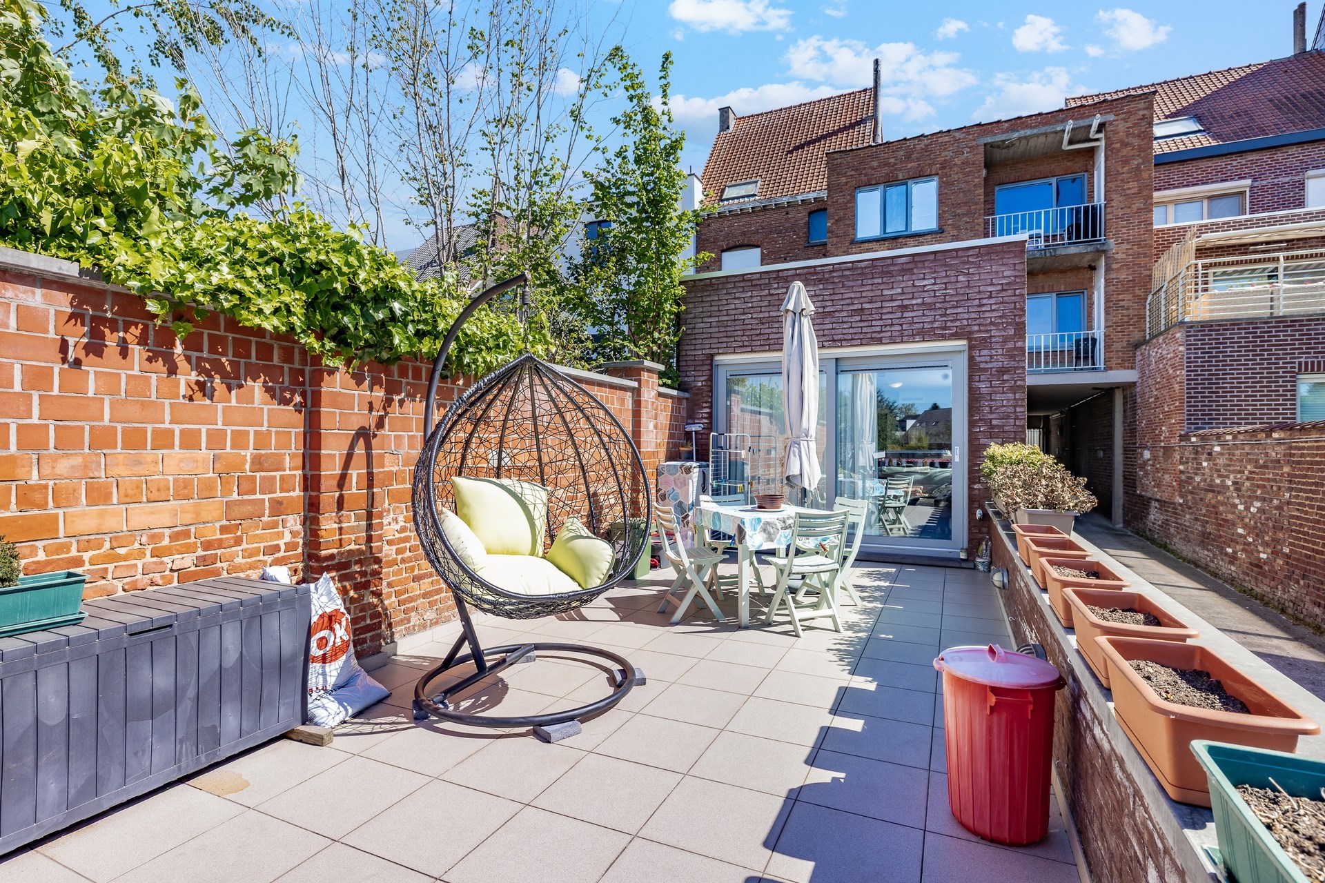 Gelijkvloers appartement met zuidgericht terras - foto 3