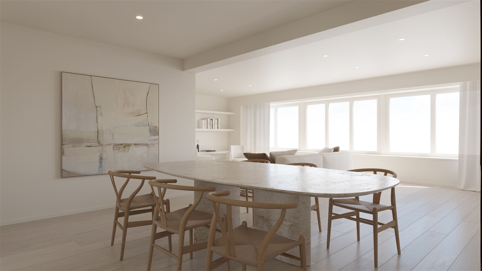 Nieuw luxueus 3 SLK (236m²) appartement met groot ZW terras - foto 4