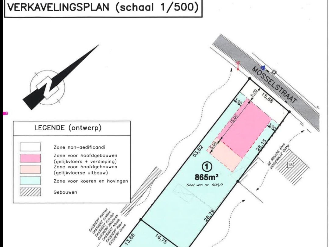 Rustig gelegen perceel bouwgrond - open bebouwing op 865 m² - foto 3