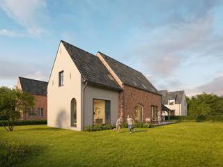 Lot 4 is zonder twijfel één van de blikvangers van het project. Deze exclusieve vrijstaande villawoning combineert een verfijnde architectuur met uitzonderlijk ruime woonvolumes en een hoogwaardig afwerkingsniveau.<br /><br />De woning beschikt over een ruime leefruimte, volledig ingerichte keuken, 4 slaapkamers, 2 badkamers, een polyvalente zolderuimte, 2 carports en een grote tuin met terras.<br />Dankzij de doordachte indeling en de royale oppervlakte geniet je hier van een uitzonderlijk wooncomfort.<br /><br />Ook deze woning wordt uitgerust met de nieuwste energietechnieken. Een geothermische warmtepomp, vloerverwarming, zonnepanelen en ventilatie met warmterecuperatie zorgen voor een duurzame en energiezuinige thuis.<br /><br />Je nieuwe woning wordt sleutel-op-de-deur gerealiseerd, inclusief oprit, terras en tuinomheining met haag. Onze klantenbegeleider begeleidt je persoonlijk tijdens het bouwtraject, zodat jouw woning perfect aansluit bij jouw wensen.
