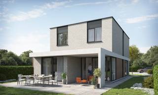 Deze moderne nieuwbouwwoning in Berlare bouwen we op fietsafstand van winkels en scholen, en op slechts 1 km van een bushalte. Natuurliefhebbers...