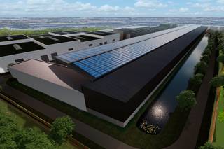 Bent u op zoek naar een ruime en goed uitgeruste bedrijfsruimte op een strategische locatie?<br />In dit nieuwbouwcomplex wordt een magazijn van 840 m² aangeboden, het biedt de ideale oplossing voor uw zakelijke behoeften.<br /><br />We kunnen in de project magazijnen aanbieden van 637 m² tot 30.000 m².<br /><br /><strong><u>Ligging:</u></strong><br />Gelegen op een bedrijventerrein aan de Voorhaven in Gent, nabij de Wondelgemse Meersen.<br />De site is uitstekend bereikbaar via de stadsring en de R4, met een bushalte vlakbij.<br /><br /><strong><u>Kenmerken magazijn:</u></strong>
<ul>
<li>Robuuste staalstructuur met betonnen wanden</li>
<li>Volledig geïsoleerde buitenschil</li>
<li>Vrije hoogte van 7,4 m onder dak</li>
<li>Gepolierde betonvloer</li>
<li>Sectionaalpoort en raamopeningen volgens behoefte</li>
<li>Casco oplevering (bespreekbaar)</li>
<li>Voorzien van alle nutsleidingen (incl. optioneel gas)</li>
<li>Privatieve parkeerplaatsen, met optie tot laadpalen</li>
<li>Individuele zonnepanelen per unit (inbegrepen, onder voorbehoud van definitieve specificaties)</li>
</ul>
<u><strong>Mogelijkheid tot bijkomende kantoren.</strong></u><br /><br />Plan nu uw <strong><u>bezoek </u></strong>in! Neem contact op met Thomas via 0475 32 51 89.