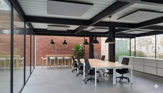 Op zoek naar een unieke werkplek in het hart van de stad, maar toch omgeven door rust en groen? Dit glazen paviljoen, ontworpen door Stéphane...