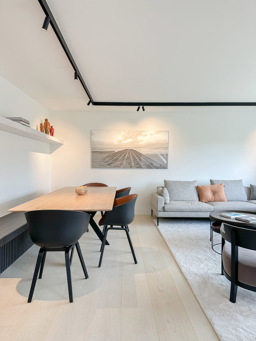 Bijzonder aantrekkelijk DUPLEX-appart., aan het Albertplein. - foto 4