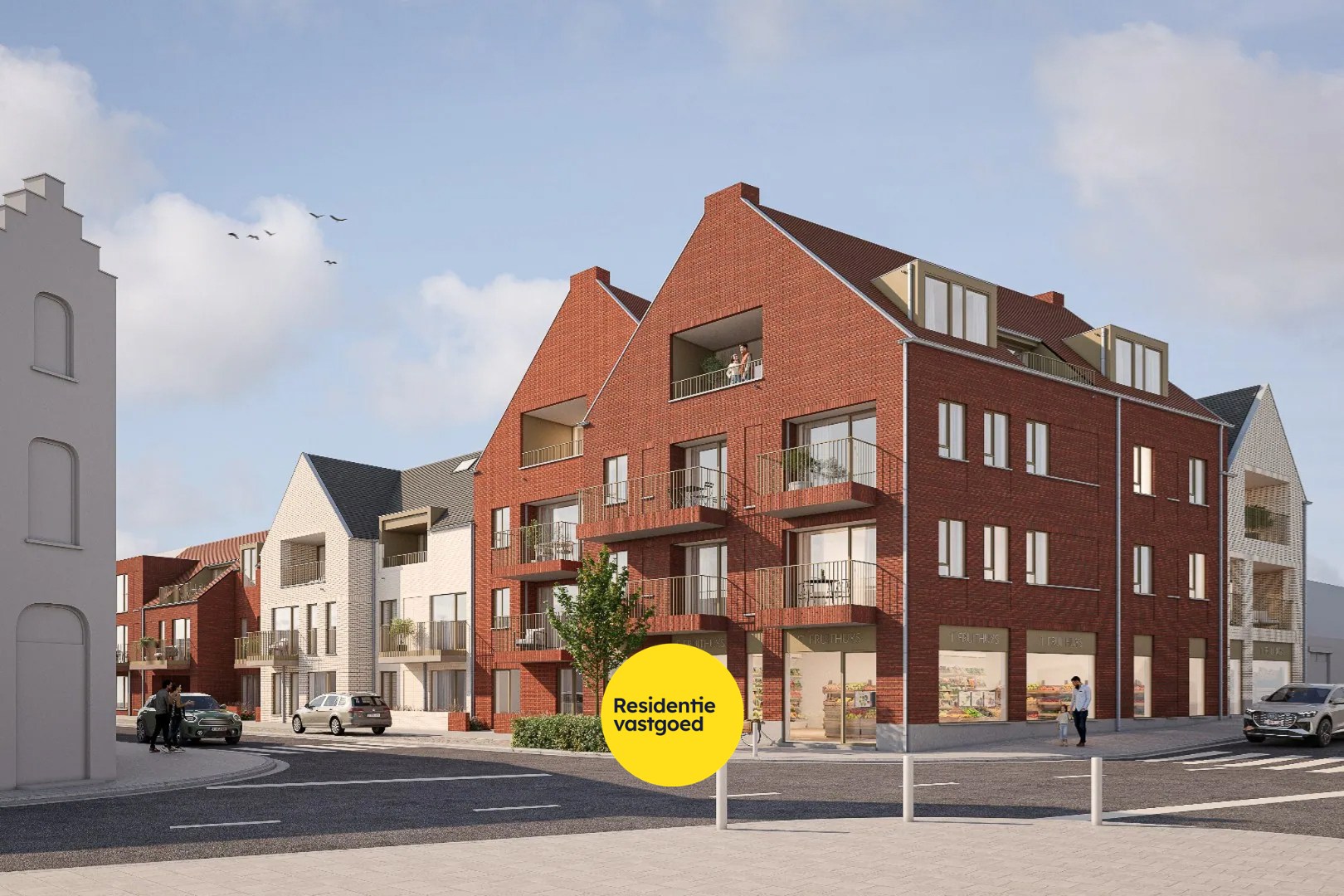 Nieuwbouwproject 'Residentie Brouwerie' brengt modern wooncomfort naar het centrum van Houthulst. - foto 5