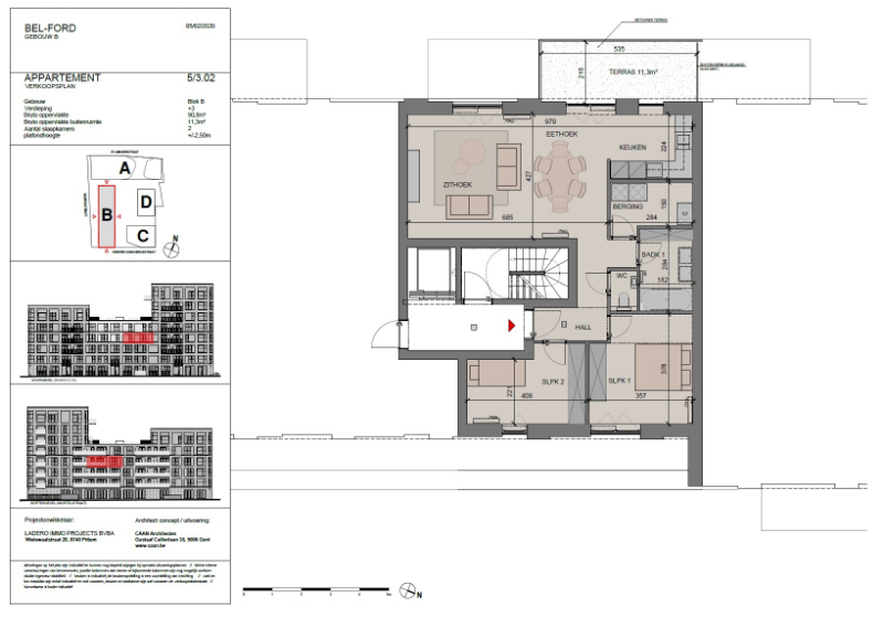 Roeselare-centrum: 40 appartementen in de Wortelstraat  zijn zeer gunstig georiënteerd. - foto 2