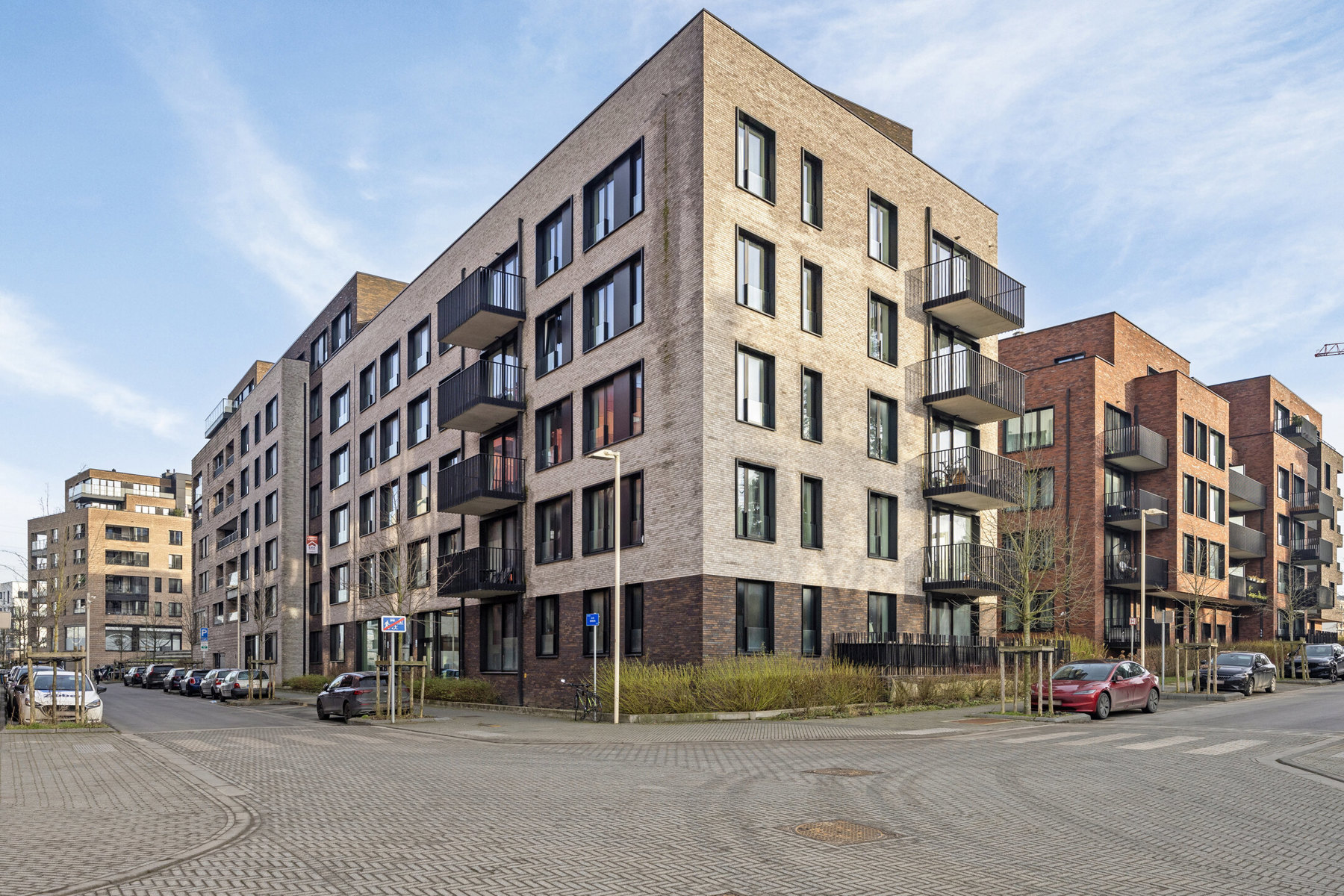 Nieuwbouwstudio 35m² in Erasmus Gardens te Anderlecht - foto 1