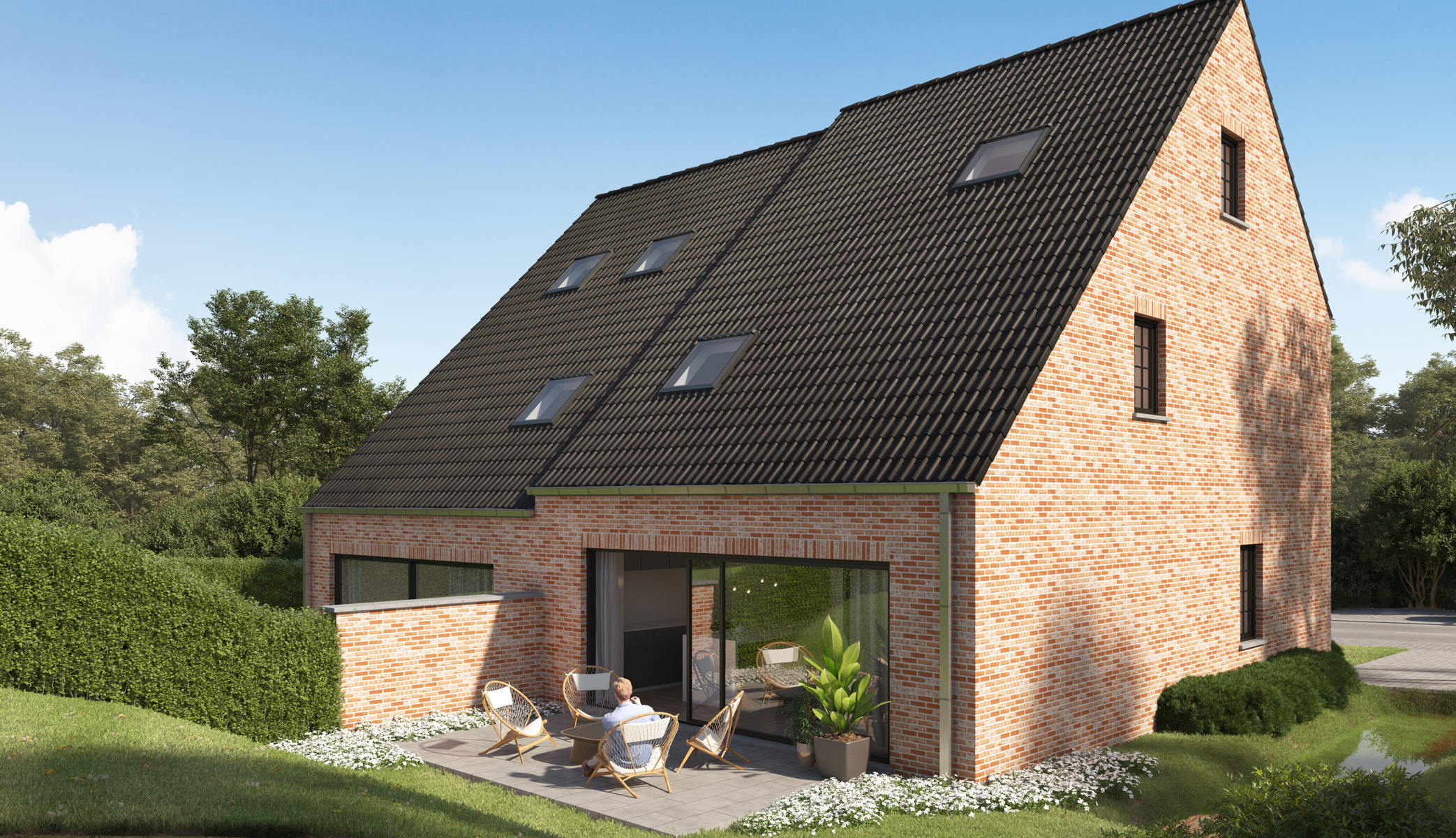 Maison à vendre à Zellik avec 4 chambres - photo 2