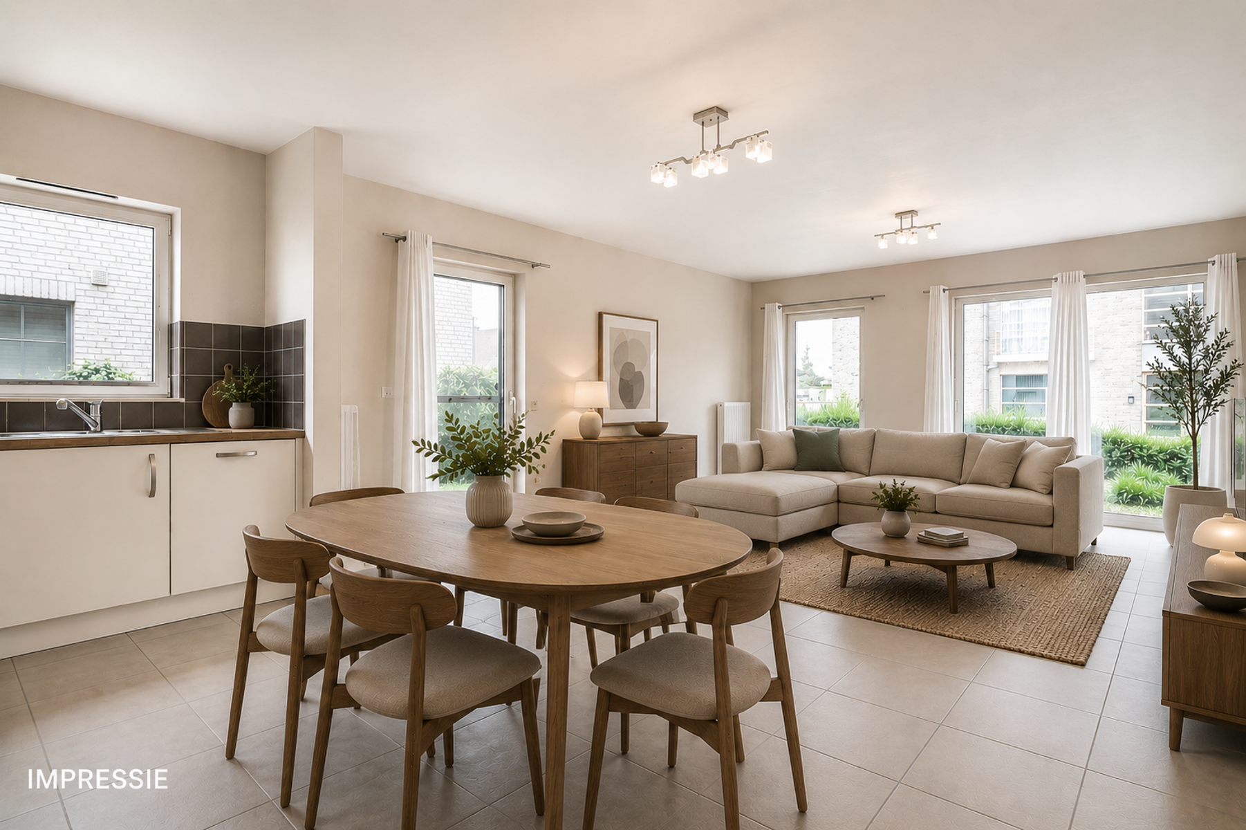 Instapklaar gelijkvloers appartement met privatieve tuin - foto 5