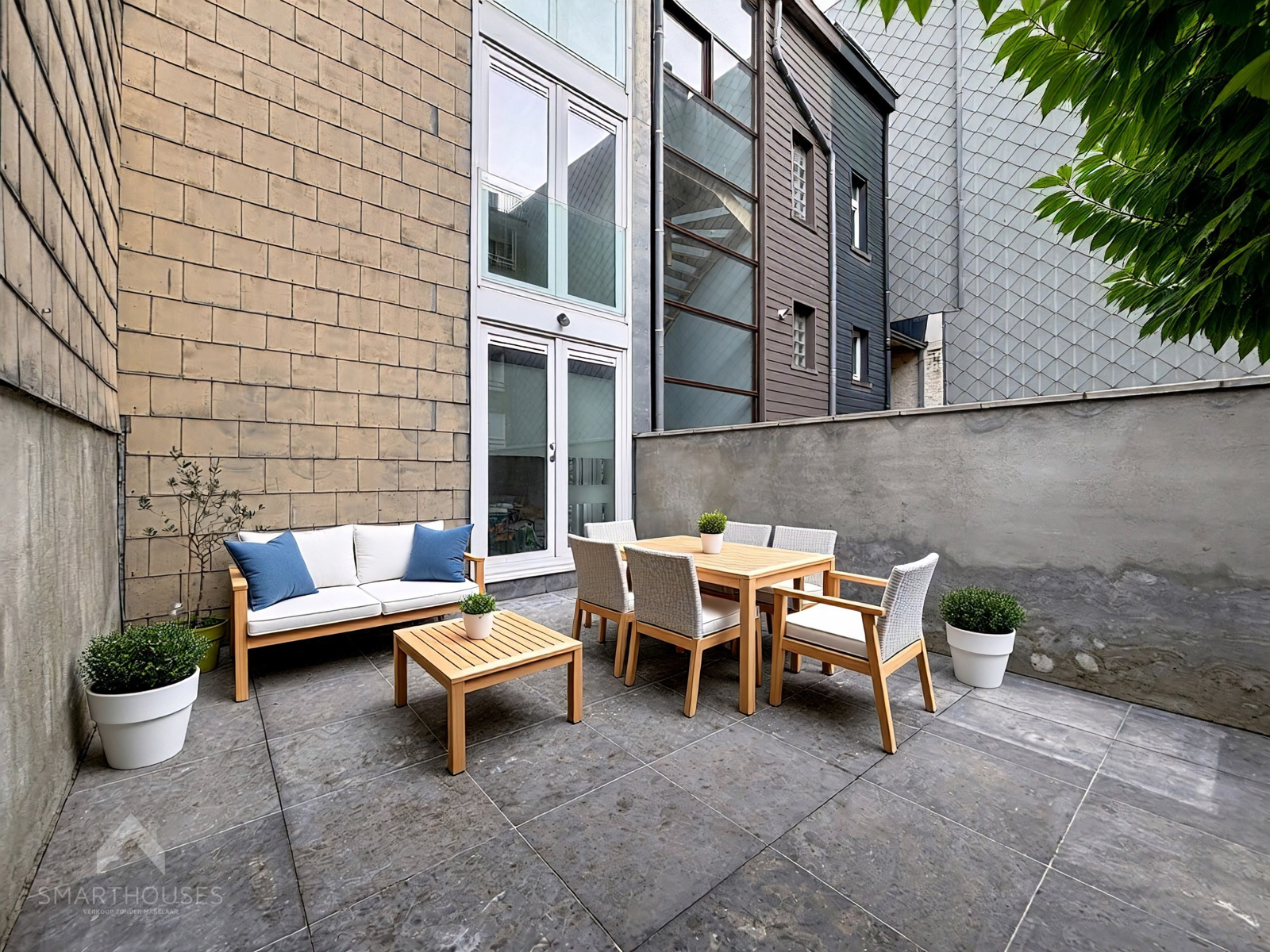 Gelijkvloers appartement met 1 slpk en groot private terras - foto 5