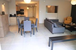 Plan uw afspraak in via www.living-stone.beAppartement met 1 slaapkamer.Gelegen op het gelijkvloers (-1 niveau). Geen lift aanwezig.Vanuit de...