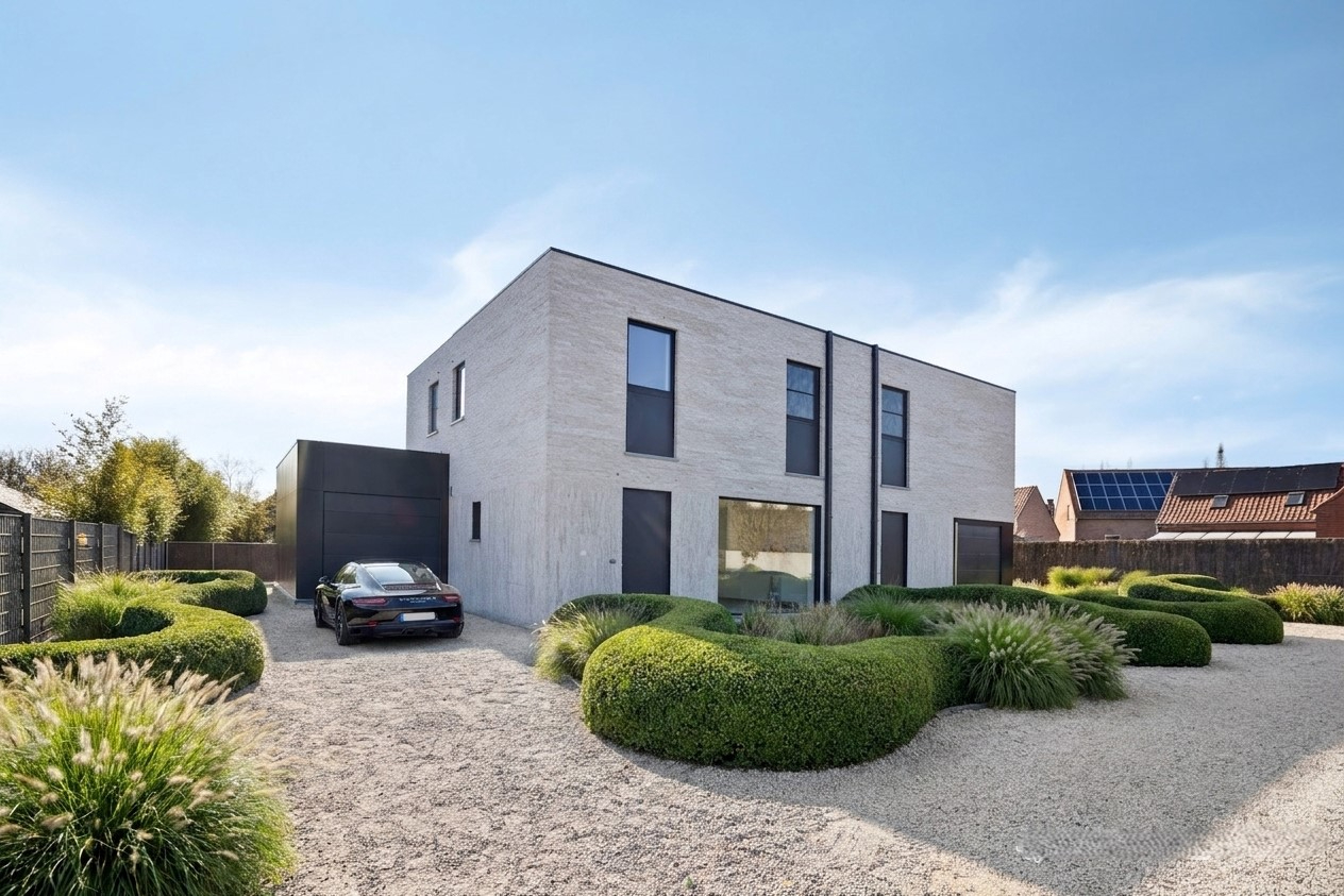 Kleinschalig nieuwbouwproject bestaande uit 2 tijdloze en kwalitatieve halfopen woningen - foto 1