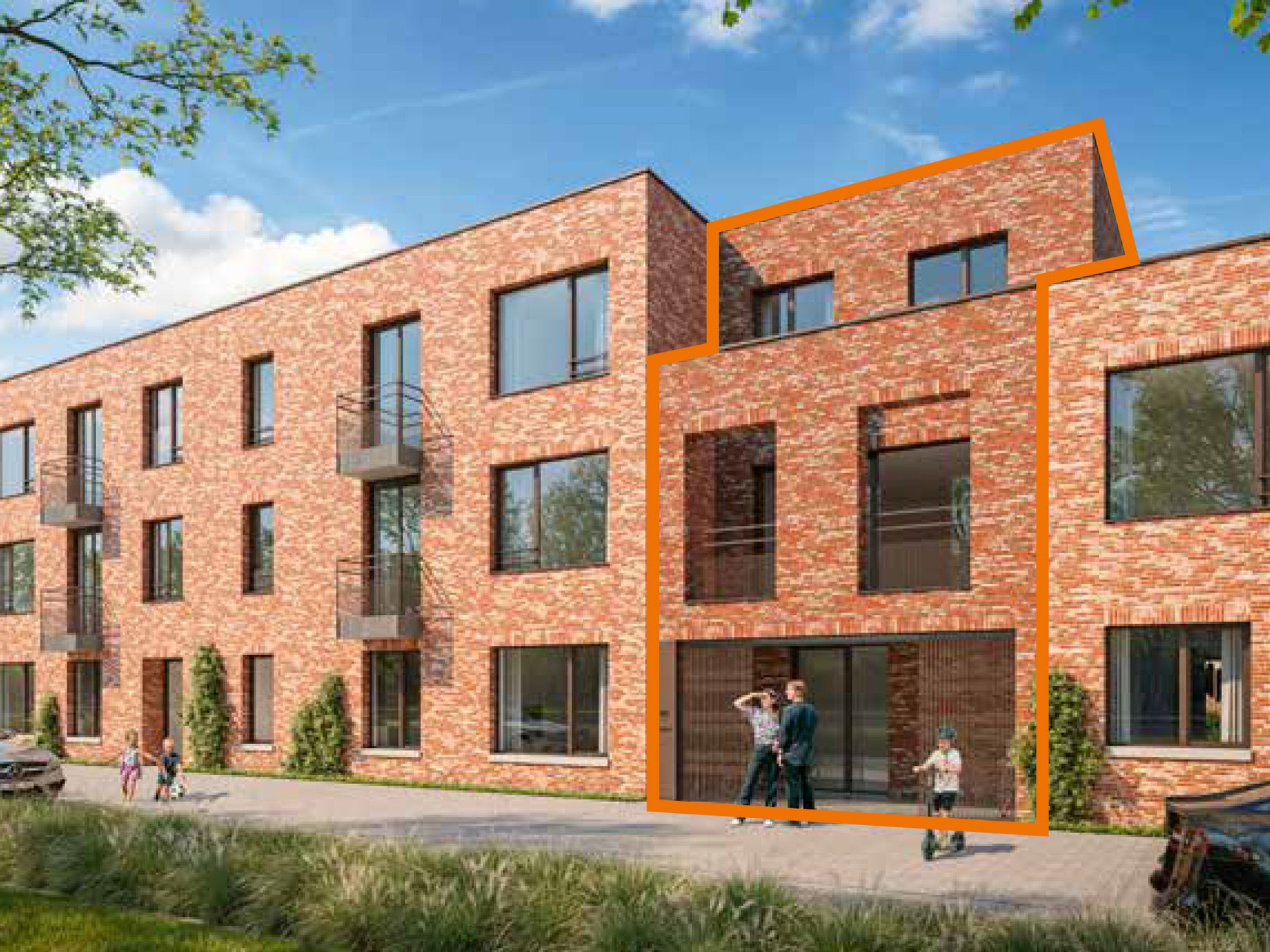 Lot 197 Moderne halfopen energiezuinige woning (195 m²) - foto 1
