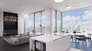 Royaal appartement van 163 m² op de 24e verdieping met een fenomenaal uitzicht en een zonnige zuidoriëntatie. Het appartement beschikt over 2 slaapkamers, een volledig uitgeruste keuken, 2 badkamers en een ruim terras. Een extra berging op dezelfde verdieping zorgt voor extra comfort.<br /><br />Antwerp Tower is een iconische woontoren in het bruisende hart van Antwerpen. Dankzij de centrale ligging geniet u van een uitstekende bereikbaarheid, met winkels, restaurants, cultuur en openbaar vervoer op wandelafstand. De hoogwaardige afwerking, moderne architectuur en exclusieve voorzieningen maken van Antwerp Tower een unieke woonomgeving waar comfort, luxe en stadsleven perfect samenkomen.