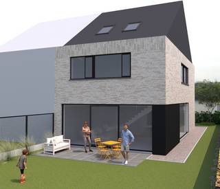 OORDEGEM - Deze prachtige nieuwbouwwoning (halfopen) kunt u vinden in een deelgemeente van Lede.De woning beschikt over een zeer vlotte...
