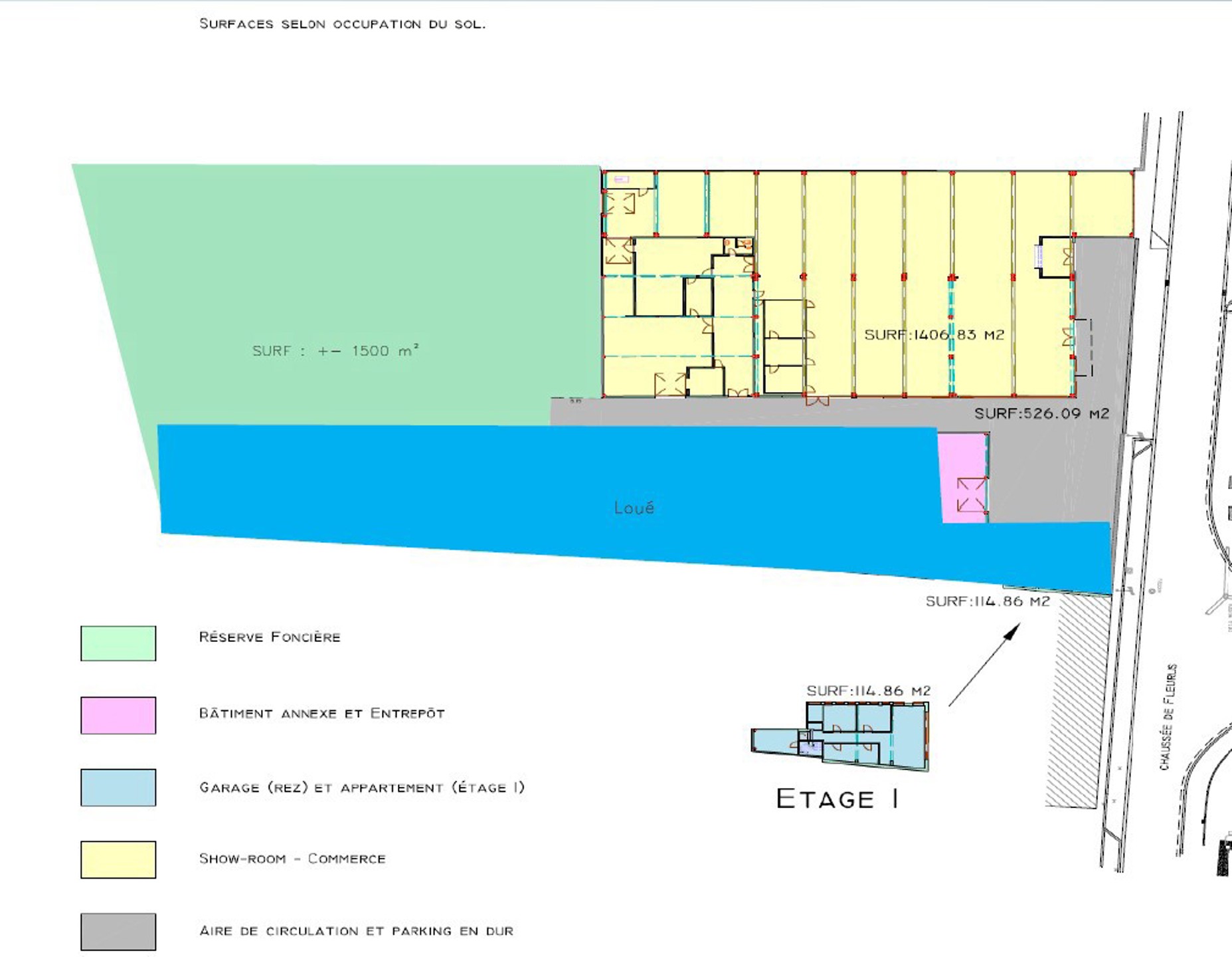 TE HUUR – Uitzonderlijke commerciële ruimte aan de rand van de retailparken “CITY NORD” en “ESPACE NORD” - foto 2