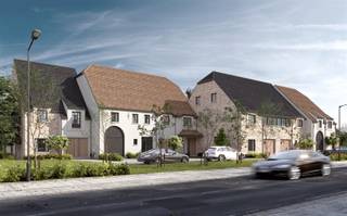 Gesloten pastorijwoning die deel uitmaakt van het project Provinciale Baan gelegen te Vrasene met 6 wooneenheden. U beschikt over een achterliggend terras met ruime tuin en uitzicht op het groen.De indeling van het pand is als volgt: U betreedt de woning via de inkomhal met apart toilet. Aan de voorzijde van de woning is er een bureau ruimte voorzien. Verder door bereikt u de eethoek, de open keuken met ontbijthoek en de living. Vanuit de keuken kan u rechtstreeks naar de berging en vervolgens naadloos naar de garage. Op de eerste verdieping zijn er drie slaapkamers, waarvan twee slaapkamers met ruime dressing. Verder is er nog een apart toilet en een badkamer voorzien. Op de tweede verdieping bevindt zich een technische ruimte en heeft u de mogelijkheid tot het creëren van een vierde slaapkamer. Deze woning dient nog opgericht te worden, u kan dus nog steeds alle keuzes zelf maken.Nog enkele troeven van deze woning: Vloerverwarming met lucht/water warmtepomp, een laag energiepeil conform de geldende normen. Als we spreken over de prijs is dat exclusief btw, zonder registratie- en notariskosten! De plannen & lastenboek zijn op afspraak en zeer vrijblijvend te bekijken.