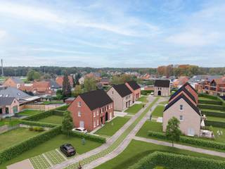 <p><strong>Lot 9 van dit nieuwbouwproject is een mooie halfopen bebouwing op een perceel van 287 m² en heeft een bewoonbare oppervlakte van circa 164 m².<span> Dit lot heeft volgende indeling: Op het gelijkvloers vinden we een inkomhal met gastentoilet, leefruimte met salon, eetplaats en een open keuken en aansluitend een ruime berging. Op de eerste verdieping bevindt zich de badkamer met bad en douche en drie volwaardige slaapkamers. Met een zolderverdieping bereikbaar via een vaste trap beschikt de woning over de mogelijkheid tot een 4de slaapkamer.</span></strong><br /><br /><span>Algemene info</span><br />Dit nieuwbouwproject met 12 woningen wordt gerealiseerd aan de Ploegstraat te Poederlee. Deze weg is een nieuwe zijstraat van de Kouter. Doordat deze nieuwe weg doodlopend is, komt er hier geen doorgaand verkeer waardoor er een autoluwe omgeving ontstaat. Er is hierbij niet enkel plaats voor bebouwing maar ook voor openbaar groen. Dankzij een charmant groen pleintje vormt deze verkaveling een rustig geheel waar het aangenaam wonen is.</p>
<p>Een van de grote troeven van dit project is zijn mooie ligging. U woont hier immers in het hart van Poederlee waardoor u alle nodige winkels en gezellige horecazaken vlak bij de deur vindt. In de ruimere omgeving vindt u echter ook veel groen wat dan weer uitnodigt tot een mooie wandeling of een ontspannende fietstocht.</p>
<p><span>Bij het ontwerp van de woningen werd bewust gekozen voor een klassieke architectuur waardoor dit project een tijdloze uitstraling krijgt.</span></p>
<p><span>Ook binnen werd er veel aandacht geschonken aan woonkwaliteit. Zo hebben alle woningen een ruime, lichte woonkamer met open keuken. Hierbij staan de leefruimtes in direct contact met de achtertuin. Hierdoor kunt u dus steeds genieten van het zicht op uw volledig aangelegde tuin.</span></p>
<p><span>Dankzij deze troeven biedt dit project dan ook een mooie kans op een duurzame en kwalitatieve woning op een toplocatie te Poederlee.</span></p>