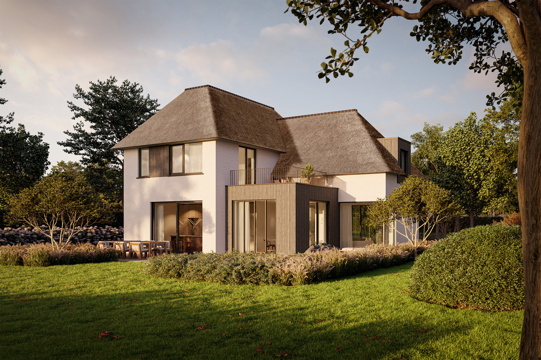 Exclusieve nieuwbouwvilla in groenrijk en rustig Schilde - foto 2
