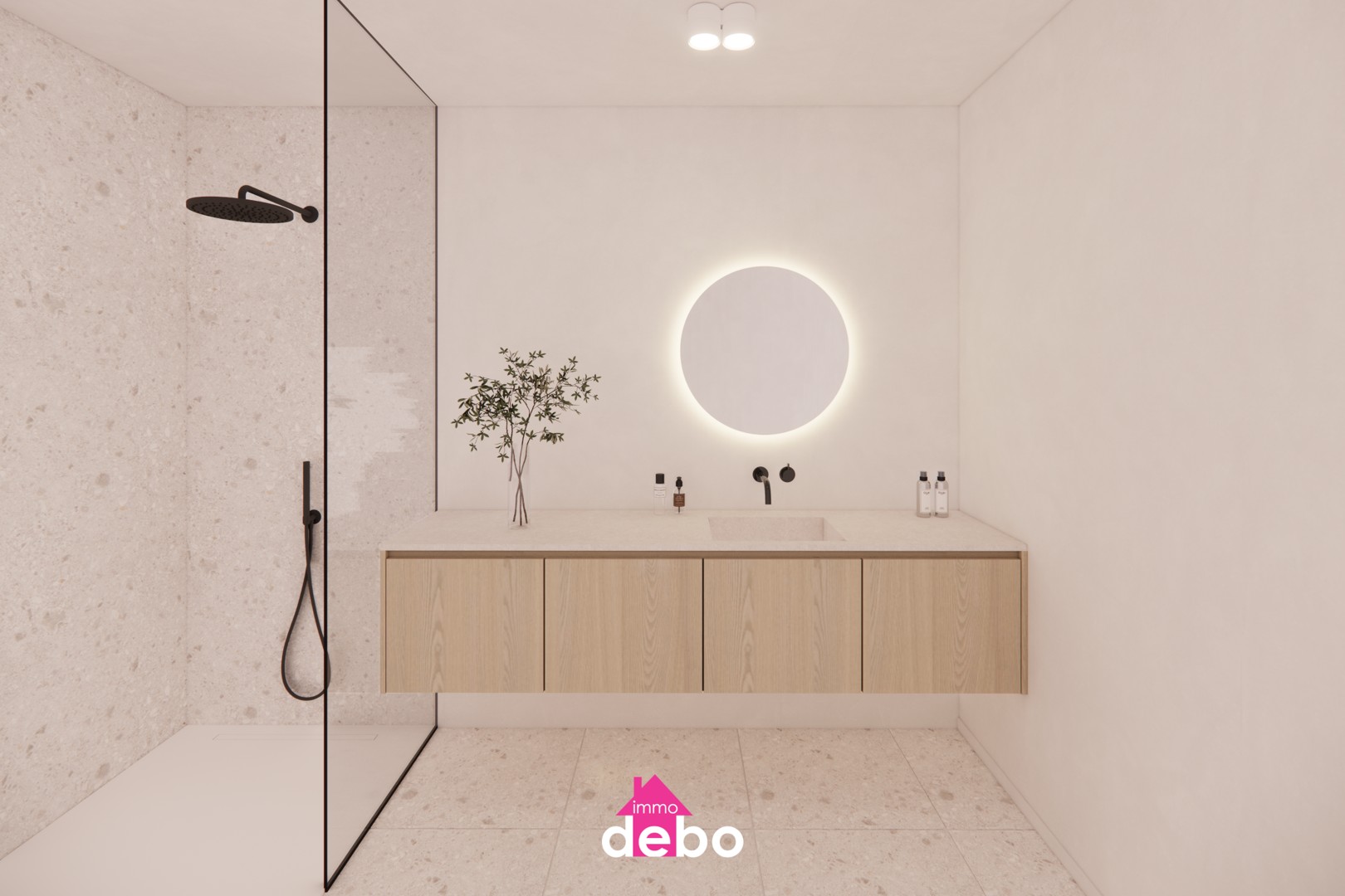 Nieuwbouw gelijkvloers appartement met 2 slaapkamers mogelijkheid met 6% btw - foto 4