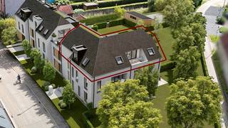 DE WERKEN ZIJN IN UITVOERING - oplevering 4/2027 - REEDS 9 VAN DE 13 APPARTEMENTEN VERKOCHTPenthouse van 141m² met ruim terras van 8m² op het westen...