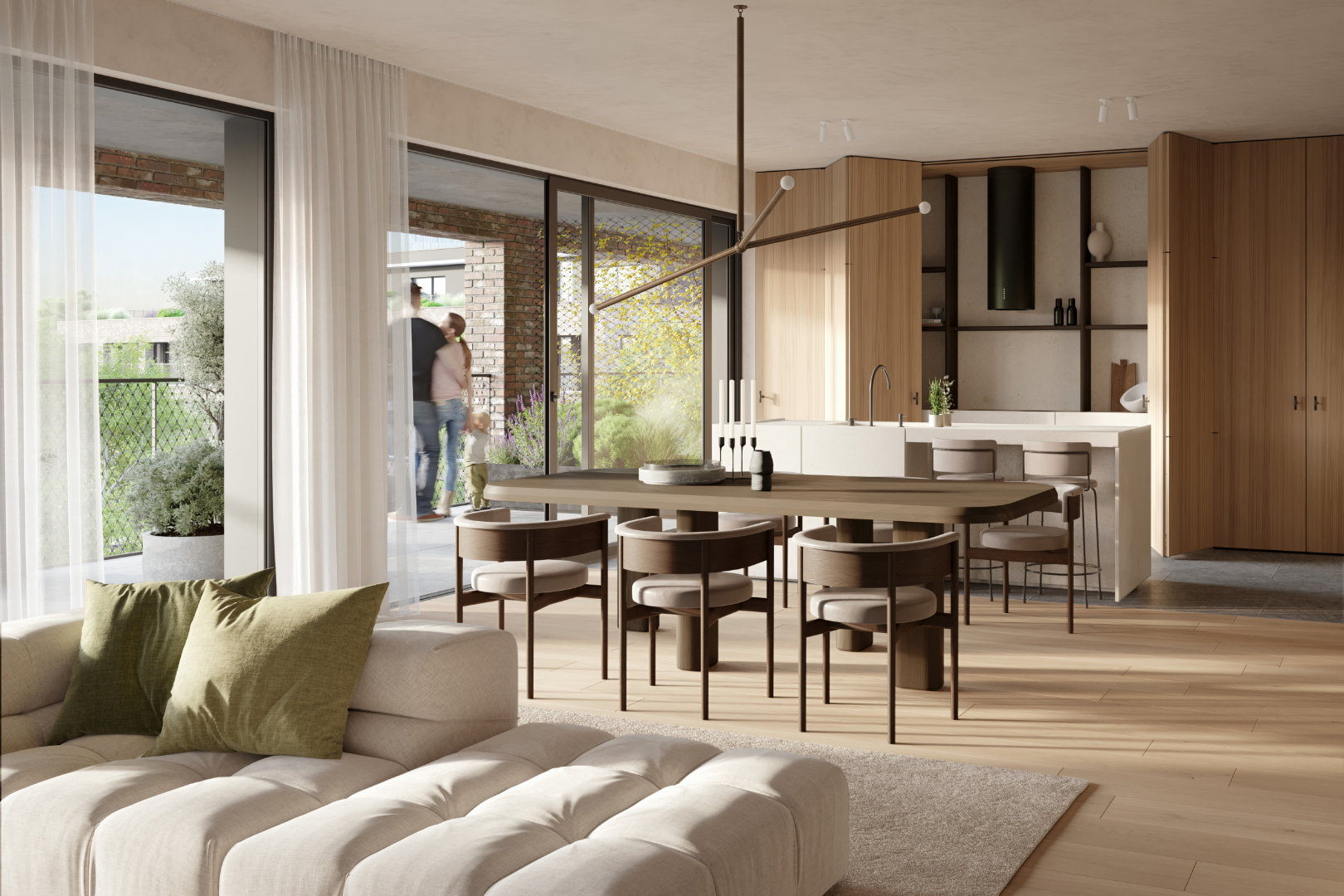 Appartement met 3 slaapkamers en ruim zonneterras - photo 2