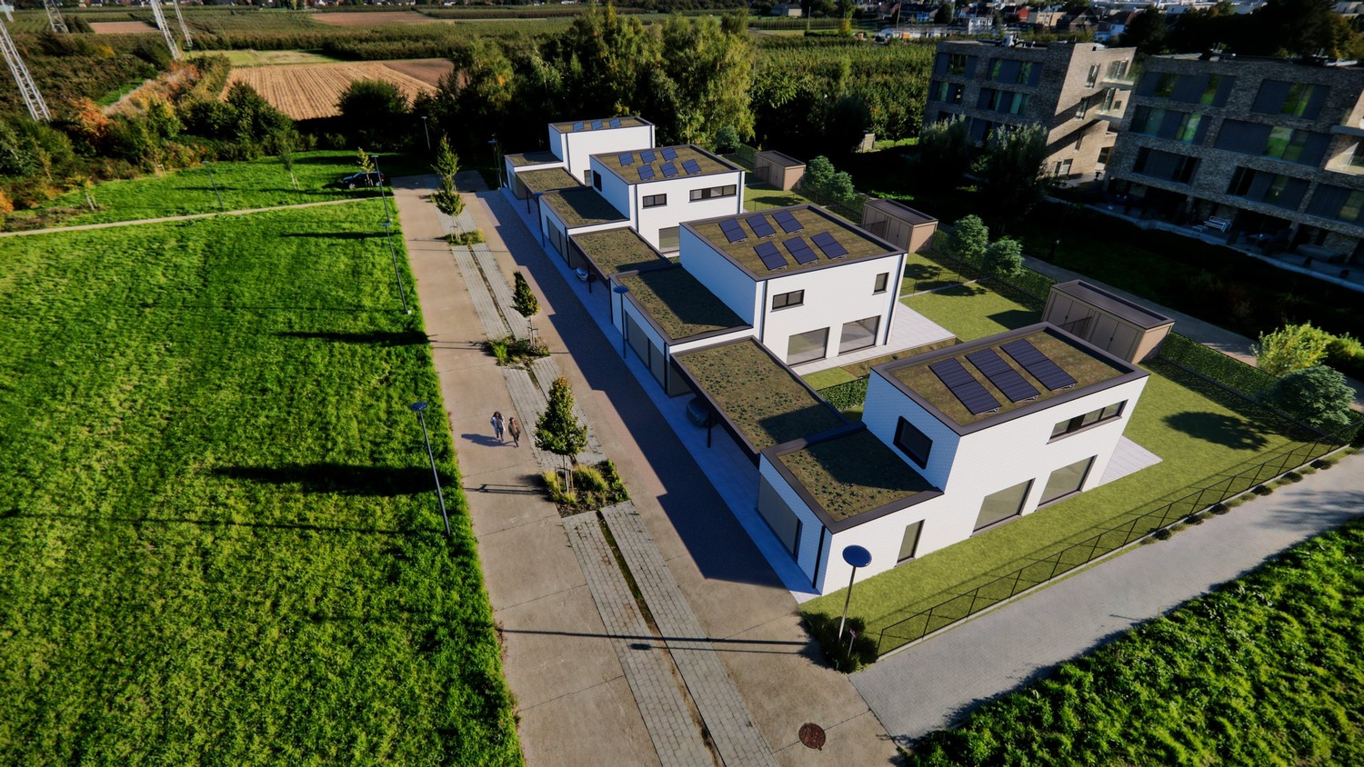 Lot 4 Moderne zonnewoning met carport en tuin - foto 5