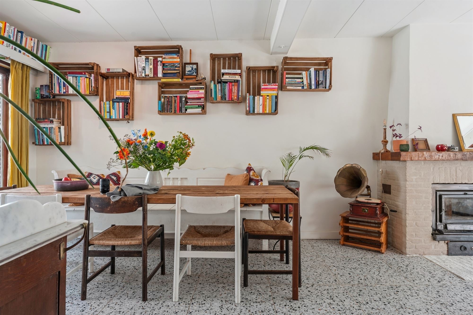 Steegwoning met naastliggend atelier/opslagplaats - foto 4