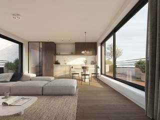 À la recherche d’un chez-soi élégant où lumière, calme et confort se renforcent mutuellement ?Cet appartement d’angle spacieux (126,99 m²), avec 3...