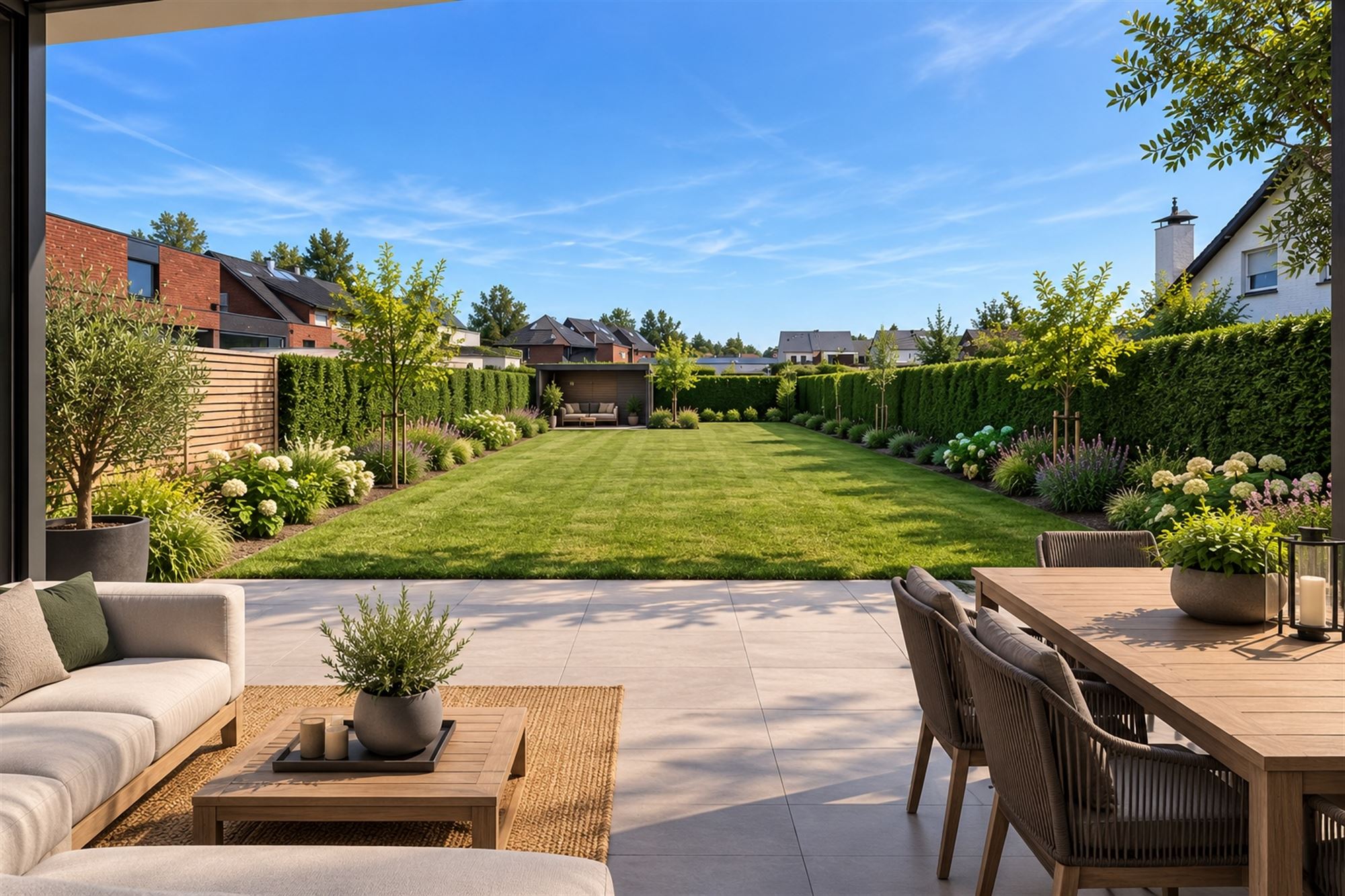 Bouwgrond van 513 m² voor halfopen woning met ruime tuin - foto 5