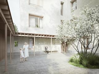 <p><strong>Residentie "Driezenhof": Een project zoals ze maar zelden voorbij komen: 8 villa-appartementen en 1 parkwoning in een unieke, groene stadsoase. Deze nieuwe residentie ligt heerlijk verscholen aan de autoluwe Driezenstraat, zonder twijfel één van de charmantste straatjes in het centrum. Hier woont u op een boogscheut van de Grote Markt en de winkelstraten, maar ontsnapt u volledig aan de stadsdrukte. De 8 villa-appartementen liggen verspreid over 4 verdiepingen en variëren in oppervlaktes van 216m² tot wel 233m², exclusief riante terrassen die een ideale zuid + west oriëntatie, ultieme privacy en een magnifiek uitzicht over de parktuin genieten. Dit unieke stukje groen wordt ommuurd en onder architectuur aangelegd, waarbij uiteraard de monumentale bomen bewaard blijven.</strong> <strong>Elk appartement geniet van een bijzonder ruimtelijk gevoel dankzij dit schitterende uitzicht, leefruimtes met raampartijen langs 3 zijdes en plafondhoogtes van meer dan 3 meter. </strong><br /><br /><span>Afwerking en technieken </span><br />In residentie "Driezenhof" gaat een uiterst smaakvolle en tijdloze uitstraling hand in hand met natuurlijke materialen en de allerbeste, geavanceerde technieken: Geothermische warmtepomp, vloerverwarming + koeling, een ventilatiesysteem D met warmterecuperatie, zonnepanelen voor het collectieve verbruik met de mogelijkheid om uit te breiden met een privatieve installatie,... Vanzelfsprekend is het gebouw Bijna Energie Neutraal (BEN) en streeft men naar een E-peil van 20 (gegarandeerd lager dan 30!). Het appartement wordt tot in de puntjes en volledig naar uw smaak afgewerkt. Hiervoor mag u rekenen op bijzonder ruime budgetten bij hoog aangeschreven leveranciers zoals bijvoorbeeld Segers Interieur voor de keuken. <br /><br /><span>Aanbod </span><br />Wij kunnen u nog 4 villa-appartementen aanbieden:<br /><strong>Nr. 1</strong>: Gelijkvloers appartement van 231m² met 3 slaapkamers, 2 badkamers en een heerlijk privaat terras 30m² aan de parktuin. <br /><strong>Nr. 3:</strong> Appartement van 231m² op de 1e verdieping met 3 slaapkamers, 2 badkamers en inpandig terras 30m² met zicht op de parktuin <br /><strong>Nr. 4</strong>: Appartement van 216m² op de 1e verdieping met 3 slaapkamers, 2 badkamers en inpandig terras 30m² met zicht op de parktuin<br /><br />Uw wagen(s) parkeert u ondergronds, in uw eigen garage, afgesloten met een elektrische poort. Hier parkeert u moeiteloos 2 wagens, en indien gewenst enkele fietsen, en kunt u indien gewenst ook elektrisch laden. Voor uw fietsen werd op de begane grond ook een afgesloten fietsenstalling voorzien. <br /><br />Prijzen starten vanaf 808.500 EUR, exclusief garage, BTW en gebruikelijke aankoopkosten. <br /><br /><span>Bijzonderheden</span><br />- Kleinschalige residentie met slechts 8 appartementen en 1 woning<br />- Unieke locatie in het hart van de stad, omgeven door een eigen parktuin<br />- Oplevering in het voorjaar van 2025 <br />- Ideale oriëntatie en maximale privacy<br />- XXL lift <br />- Dubbele, ondergrondse garages met elektrische poorten en een grote fietsenstalling <br />- Echte "BEN" woningen dankzij de allernieuwste technieken<br /><br /><strong>De werken zijn volop aan de gang en de oplevering wordt verwacht nét voor de zomer van 2025. Uiteraard heeft u momenteel nog alle inspraak in de afwerking van uw appartement.<br /><br />Is uw interesse gewekt? Laat u verwonderen over dit bijzondere project en contacteer ons vrijblijvend voor meer informatie of een rondleiding ter plaatse. <br /></strong></p>