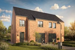 Hectaar bouwt energiezuinige en praktisch ingerichte nieuwbouwwoningen op een centrale ligging te Tremelo.<br />De woningen zijn centraal nabij verschillende winkels, een lagere school en rechtstreeks verbinding naar alle invalswegen en kijken uit op groen.<br /><br />Bij elke woning krijgt de koper de kans om volledig inspraak te hebben in de inrichting en afwerking van de woning. In samenspraak met onze betrouwbare partnerleveranciers kies je zelf de materialen en afwerking volgens smaak en budget – zo maak je van deze woning écht jouw thuis.<br /><br /><strong>Indeling Lot 03:</strong><br />Gelijkvloers: Inkomhal met gastentoilet, ruime leefruimte met open keuken, aparte berging en een inpandige garage<br />Verdieping: Nachthal met apart toilet, 3 zeer ruime slaapkamers (15,58m² - 14,66m² - 12,58m²), badkamer uitgerust met ligbad, inloopdouche en dubbele lavabomeubel<br />Zolder: Toegankelijk via het zolderluik - ideaal als extra opbergruimte/uitbreiding<br /><br /><strong>Troeven van deze woning:</strong>
<ul>
<li>Energiezuinig wonen</li>
<li>Lucht/water warmtepomp, zonnepanelen en vloerverwarming</li>
<li>Ruime percelen, zuidgerichte tuin</li>
<li>Regenwaterput 7.500l aangesloten op toiletten/wasmachine/buitenkraan</li>
<li>Inpandige garage en aparte berging</li>
</ul>
Wens je meer informatie, contacteer ons vandaag nog voor meer informatie of een afspraak op kantoor te Asse. Plannen van de woning zijn terug te vinden op www.hectaar.be<br /><span>(Foto's zijn referentiebeelden van voorgaande projecten)</span><br />