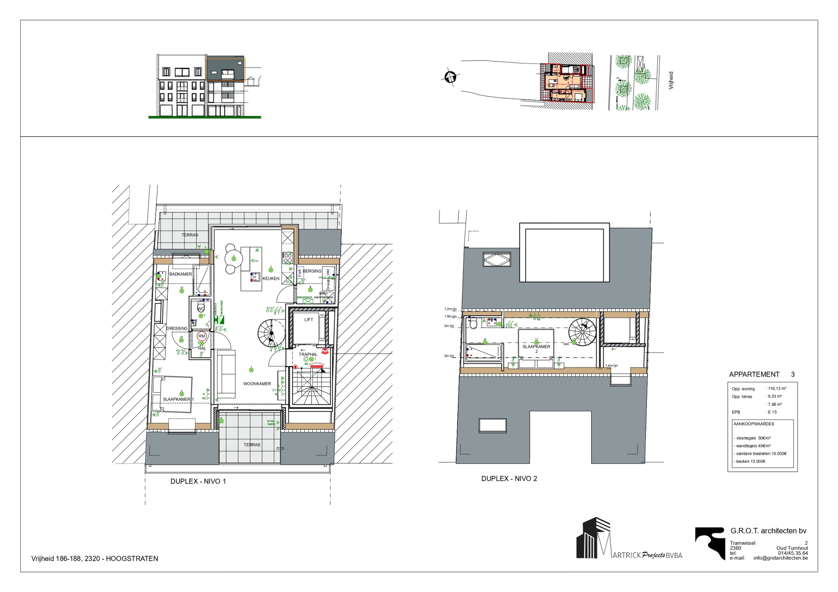 Morello A3 | Duplexappartement van 116 m² met 2 slaapkamers - foto 5