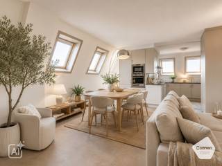 Deze bijzonder ruime en <strong>unieke</strong> <strong>penthouse</strong> bevindt zich in de recente residentie ‘Sea Port’ te Nieuwpoort-Bad.<br />Dankzij de <strong>uitstekende</strong> <strong>ligging</strong> vlakbij de wandelpromenade, de havengeul en de zee geniet u hier van een <strong>rustige, centrale en gegeerde locatie aan de kust.</strong><br /><br />Het appartement valt meteen op door zijn <strong>royale</strong> <strong>volumes</strong>, <strong>overvloedige</strong> <strong>lichtinval</strong> en <strong>aangename</strong> <strong>openheid</strong>.<br />De grote raampartijen, dakramen en twee ruime terrassen aan beide zijden zorgen voor een uitzonderlijk licht en luchtig woongevoel. Hierdoor kan u op elk moment van de dag genieten van zon, rust en buitenruimte.<br /><br />Het penthouse biedt bovendien heel wat mogelijkheden om in te richten in een moderne, warme kuststijl.<br /><br />De indeling is als volgt:
<ul>
	<li>Inkomhal;</li>
	<li><strong>Zeer</strong> <strong>ruime</strong> en <strong>lichtrijke</strong> <strong>leefruimte</strong> met grote raampartijen en een aangename <strong>open</strong> <strong>sfeer</strong>;</li>
	<li>Gezellige zithoek met <strong>op</strong> <strong>maat</strong> <strong>gemaakte</strong> <strong>inbouwkasten</strong>;</li>
	<li>Eetruimte met directe verbinding naar de leefruimte en keuken;</li>
	<li><strong>Twee</strong> <strong>ruime</strong> <strong>terrassen</strong> aan beide zijden van het appartement;</li>
	<li>Volledig ingerichte keuken met alle hedendaagse comfort;</li>
	<li>Handige berging met aansluiting voor wasmachine;</li>
	<li>Badkamer met dubbele wastafel, toilet, <strong>ligbad</strong> <strong>én</strong> <strong>douche</strong>;</li>
	<li>Apart gastentoilet;</li>
	<li>Twee ruime slaapkamers met <strong>inbouwdressing</strong>;</li>
	<li>Derde ruime slaapkamer met toegang tot het terras;</li>
	<li><strong>Aparte</strong> <strong>douchekamer</strong> met wastafel.</li>
</ul>
Extra troeven:

<ul>
	<li>Mogelijkheid tot aankoop van twee naast elkaar gelegen garageboxen aan €45.000 per garage;</li>
	<li>Drie volwaardige slaapkamers en twee badkamers;</li>
	<li>Op maat gemaakte <strong>inbouwkasten</strong>;</li>
	<li><strong>Gunstig</strong> <strong>EPC</strong>.</li>
</ul>
<br /><strong>De gebruikte renders tonen hoe het appartement modern en sfeervol kan worden ingericht en dienen als inspiratiebeeld voor de toekomstige koper.</strong><br /><br />Aarzel niet en contacteer ons snel om deze uitzonderlijke penthouse te ontdekken!