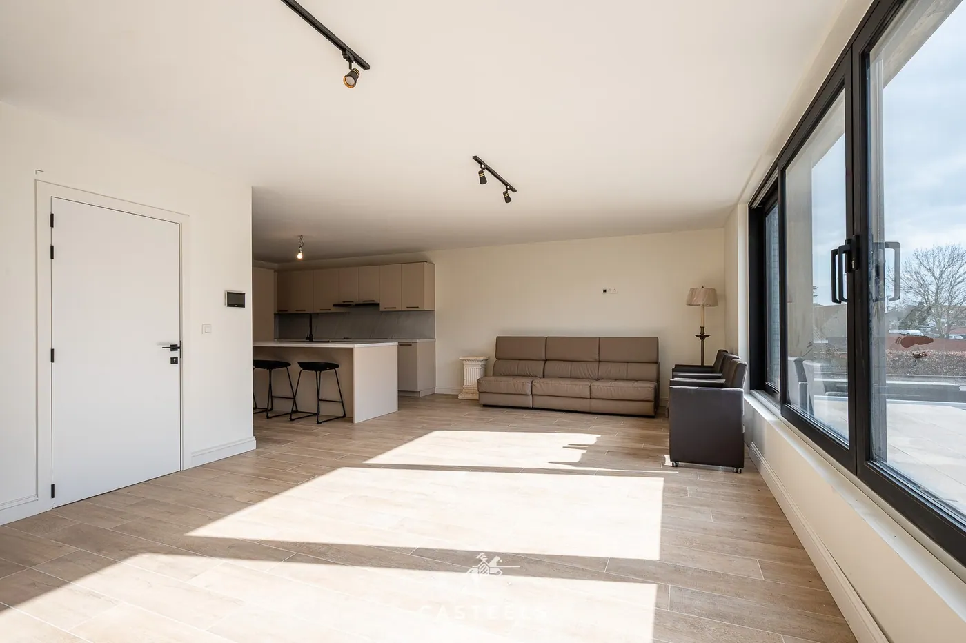 Ruime duplex met zonnig terras te Zelzate te koop - foto 4