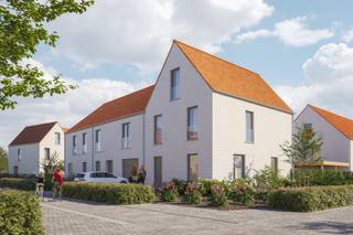 Lot F3 67: Ontdek deze energiezuinige nieuwbouwwoning in woonbuurt Zottegem Groenstraat. Deze gesloten bebouwing in landelijke stijl beschikt over 3 slaapkamers, een ruime leefruimte met open keuken en een comfortabele badkamer. De zolderverdieping is bereikbaar via een vaste trap en kan optioneel worden afgewerkt tot extra kamers of een hobbyruimte.<br /><br />Met een perceeloppervlakte van 223 m², een carport, fietsberging, berging en een private tuin geniet je van alle comfort in een groene omgeving. Dankzij de warmtepomp, zonnepanelen, vloerverwarming en het E-peil E20 woon je bovendien duurzaam en energiezuinig. Gelegen vlak bij het centrum van Zottegem, met winkels, scholen en tal van wandel- en fietsroutes binnen handbereik.<br /><br />Meer info via www.matexi.be/zottegem of bel naar 09 298 19 98.