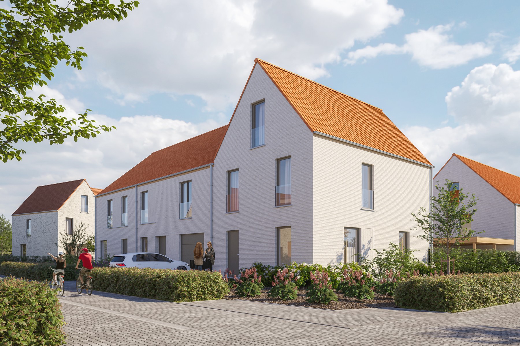 Lot 67: Gesloten bebouwing in landelijke stijl met 3 slaapkamers - foto 1