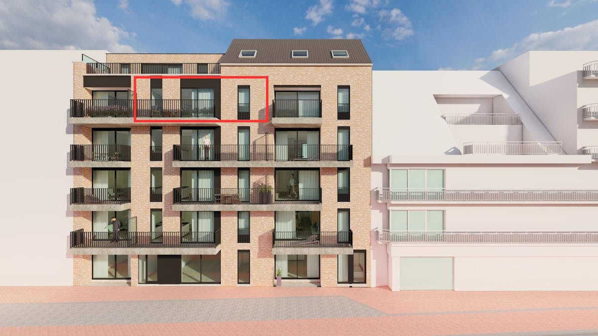 Newly built residence in a prime location in the center of Middelkerke! - photo 1