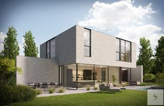 <div>
<div>
<div>
<div>
<div><span>Droomt u van een moderne villa in een rustige, groene omgeving? Dan zou dit weleens uw ideale woning kunnen zijn!</span></div>
</div>
</div>
</div>
</div>
<div>
<div>
<div>
<div>
<div>
<div>
<p>Deze elegante villa ligt op een ruim perceel van 2.083 m² in Schotenhof, en biedt een perfecte balans tussen luxe en comfort. Bij binnenkomst via de inkomhal, waar ook een apart gastentoilet is, stapt u direct de ruime en lichte leefruimte binnen. Grote ramen zorgen voor overvloedig daglicht en geven toegang tot het overdekte terras – ideaal voor lange, ontspannen avonden in de buitenlucht. De open keuken, met een gezellige eetruimte, profiteert eveneens van het natuurlijke licht. Aansluitend aan de keuken vindt u een praktische bijkeuken en wasruimte met ingebouwde kasten. Op de begane grond is er daarnaast een bureau en een technische ruimte.</p>
<p>Op de eerste verdieping bevindt zich de schitterende master bedroom, compleet met een ruime dressing en een en-suite badkamer, voorzien van ligbad, inloopdouche, dubbele wastafel en toilet. Verder zijn er drie royale slaapkamers, een tweede badkamer met inloopdouche en een apart toilet.</p>
<p>De woning is voorzien van de modernste technologieën, waaronder een warmtepomp, vloerverwarming en hoogrendementsglas. In de prachtig aangelegde tuin geniet u van volledige privacy en ultieme ontspanning.</p>
<p>Het te behalen E-peil is E30.</p>
<p>Grondaandeel: € 505.000, te vermeerderen met 12% registratierechten en notariskosten.<br />Constructie-aandeel: € 1.194.000, te vermeerderen met 21% btw.</p>
<p>Onze interieurarchitecten staan klaar om samen met u de afwerking volledig naar uw wensen te realiseren.</p>
<p>Een lastenboek is beschikbaar op kantoor.<br />Bent u nieuwsgierig? Aarzel niet om contact op te nemen voor meer informatie of een bezichtiging. Ik help u graag verder via 0472 23 14 51 of <span>catherine.descheemaecker</span><span>@sels.be</span>.</p>
</div>
</div>
</div>
</div>
</div>
</div>