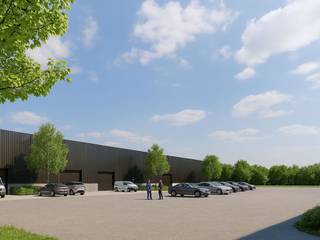 Unieke kans! Kwaliteitsvolle nieuwbouw magazijnruimte met een oppervlakte van 332 m²  in combinatie met een verhard buitenterrein vanaf 915 m²...