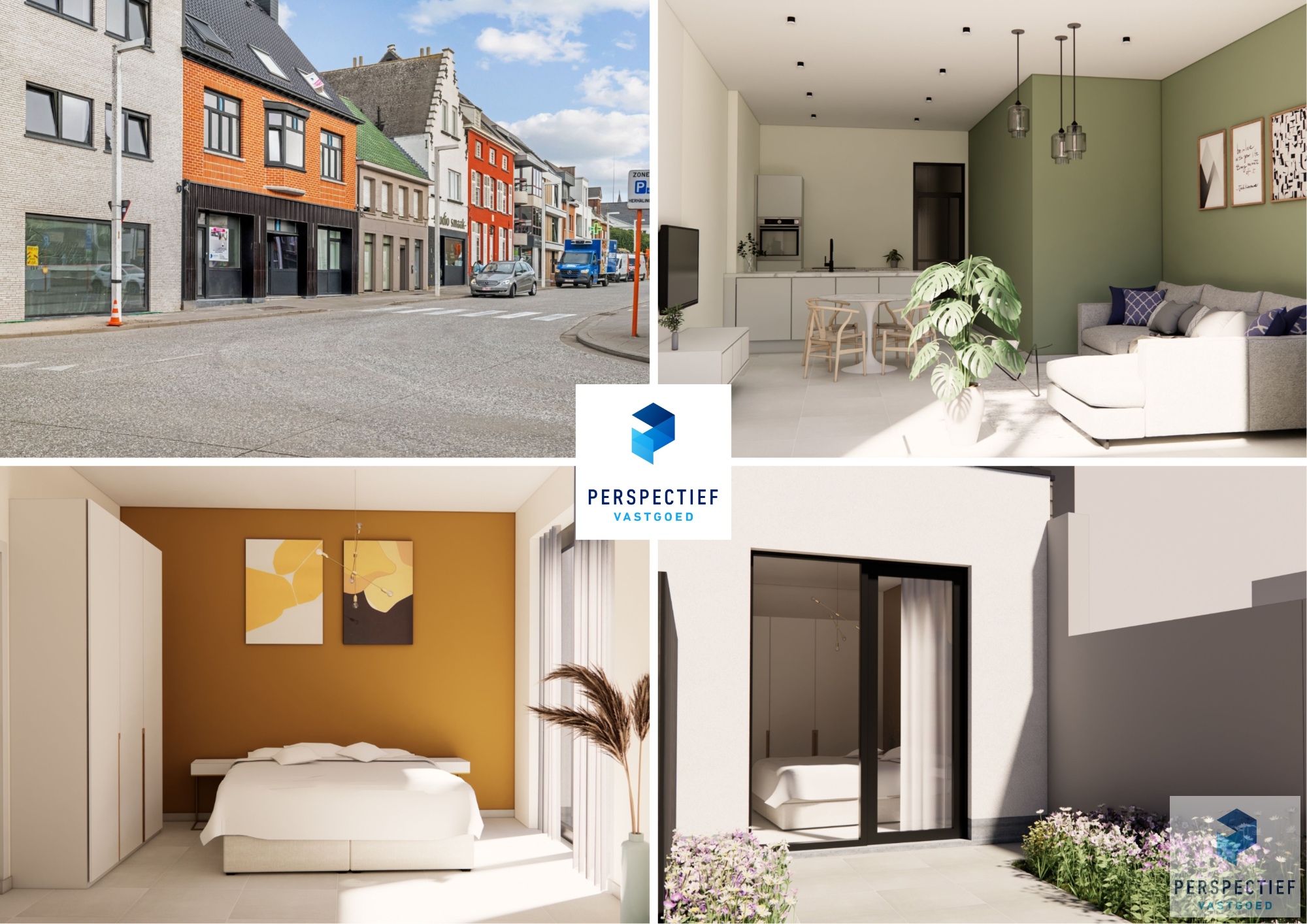 GELIJKVLOERS NIEUWBOUWAPPARTEMENT met STADSTUIN - foto 1