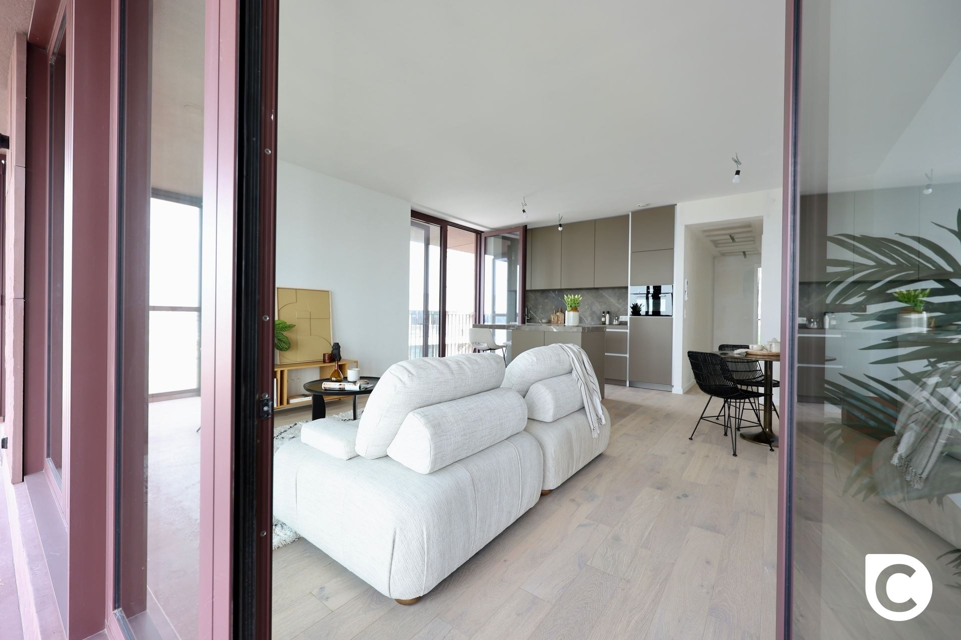 Nieuwbouw 1 slpk app met riante terrassen & Scheldezicht te Nieuw Zuid! - foto 4