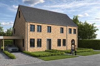 Nieuwbouwwoning in landelijke stijl – Baaigemstraat, Gavere (halfopen bebouwing) Ontdek deze charmante nieuwbouwwoning in landelijke stijl in...