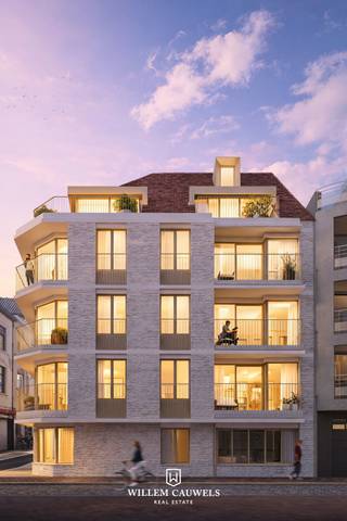 Ontdek dit charmante appartement op de derde verdieping van de elegante Residentie Antoine, gelegen in de Kursaalstraat te Heist. De ligging is bijzonder gunstig, op korte wandelafstand van het strand, diverse winkels en gezellige restaurants.<br /><br />Bij het binnenkomen wordt u verwelkomd in de inkomhal, waar ruimte is voorzien voor een vestiaire en een apart gastentoilet. Van hieruit komt u in de lichtrijke leefruimte, die dankzij haar doordachte indeling plaats biedt voor zowel een comfortabele zithoek als een eethoek. De open keuken sluit naadloos aan en is praktisch uitgerust, perfect voor dagelijks gebruik. Aansluitend vindt u een ruime berging met aansluiting voor een wasmachine en droogkast. Vanuit de leefruimte bereikt u het aangename terras.<br /><br />Verder beschikt het appartement over een volwaardige slaapkamer en een functioneel ingerichte badkamer met inloopdouche. Er is tevens de mogelijkheid om te opteren voor een andere indeling met 2 slaapkamers. <br /><br />Dit appartement combineert een uitstekende ligging met hedendaags comfort en een praktische indeling, waardoor het ideaal is als vaste woonst, tweede verblijf of interessante investering aan zee.<br /><br />Voor bijkomende informatie over dit moderne nieuwbouwproject kan u contact opnemen met Willem Cauwels via 050/89.27.70.