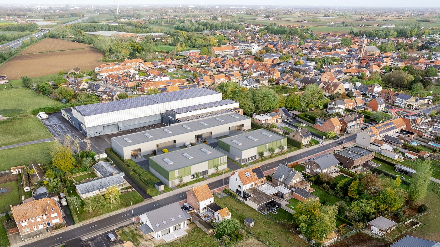 NIEUWBOUW KMO-UNIT VAN 212 m² TE KOOP IN LEDEGEM – STRATEGISCH GELEGEN NABIJ DE E403/A17 - foto 4