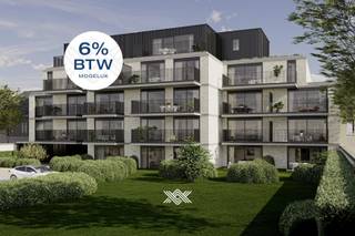 Dit tweeslaapkamer appartement is gelegen op de gelijkvloerse verdieping van Parc Astrid en beschikt over een ruim, zuid-west gericht terras (7.5m²) met aansluitend een eigen tuin (41m²) uitgevend in de parktuin van de residentie. <br /><br />De indeling van het appartement is als volgt: een inkomhal met gastentoilet en nis voor de vestiairekast, twee slaapkamers, een badkamer met ligbad, inloopdouche en dubbele lavabo, een open keuken met annex berging en een lichtrijke leef- en eetruimte met toegang tot het zonneterras. <br /><br />Parc Astrid staat voor een zorgvuldig ontwikkeld nieuwbouwproject met comfortabele appartementen allen met een ideale zuid-west oriëntatie en een uitzicht op een aangelegde binnentuin in het centrum van Wetteren.<br /><br />Parc Astrid is nauwkeurig vormgegeven waarbij de strakke architectuur wordt versterkt door de keuze voor hoogwaardige materialen. Elk appartement voldoet aan de strengste energienormen met een E-peil van max E30 dankzij PV-panelen, een geothermische warmtepomp, vloerverwarming en -koeling en een ventilatiesysteem.<br /><br />Voor het gemak van de bewoners zijn er staanplaatsen en garageboxen voorzien. <br /><br />Verlaagd btw-tarief van 6% mogelijk op de volledige constructiewaarde, zowel voor eigen bewoners als voor investeerders.<br /><br />Benieuwd naar Parc Astrid in Wetteren? Maak uw persoonlijke, vrijblijvende afspraak via jef@landbergh.be of 09 225 25 24.