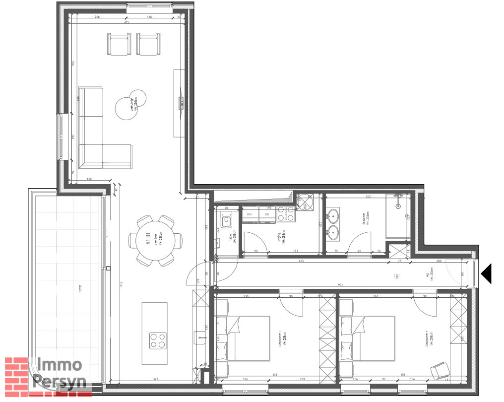 Appartement à vendre à Zichem avec 3 chambres - photo 4