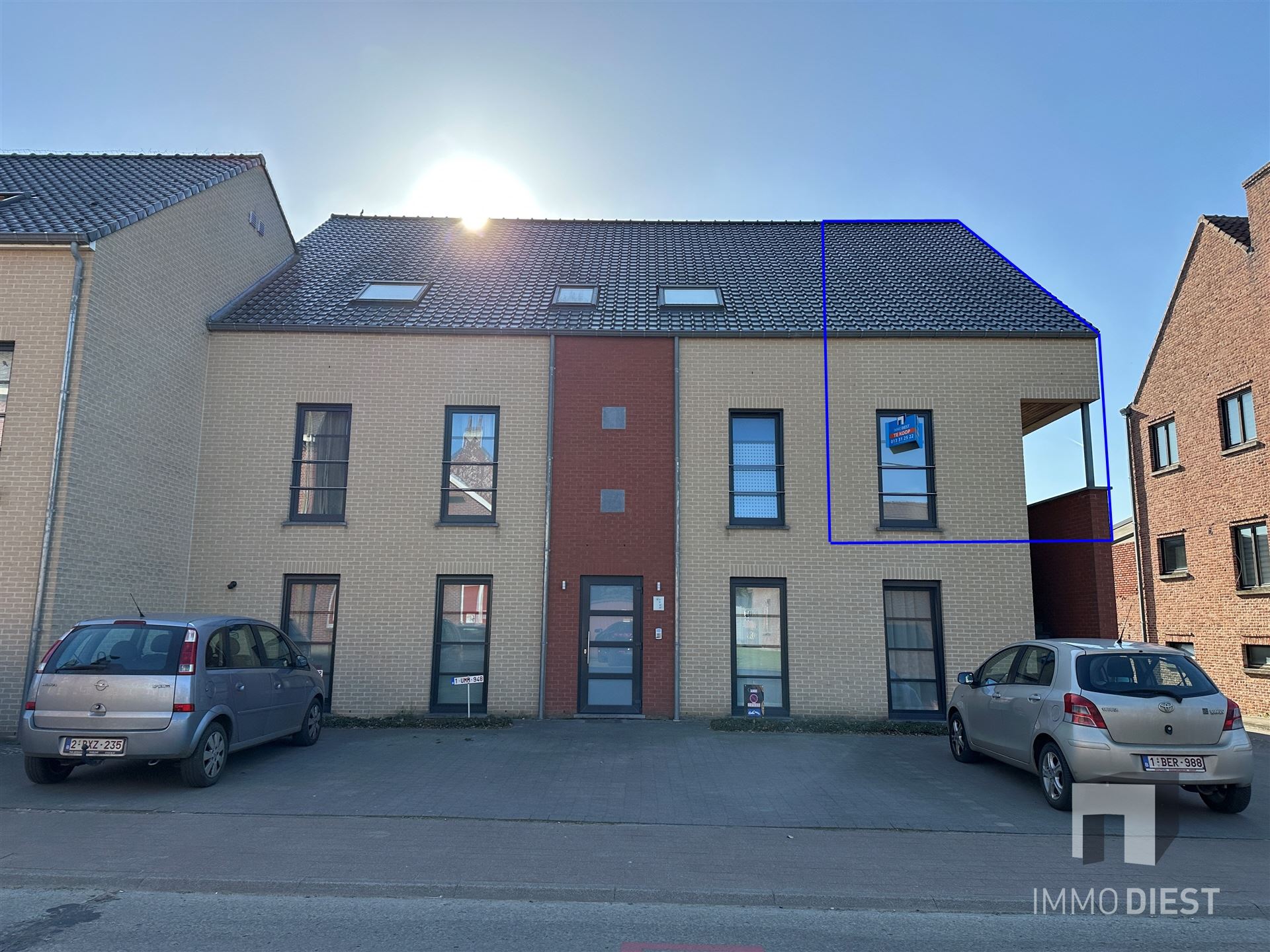 Ruim en energiezuinig duplexappartement (100 m²) met zonnig terras in Schaffen - foto 1