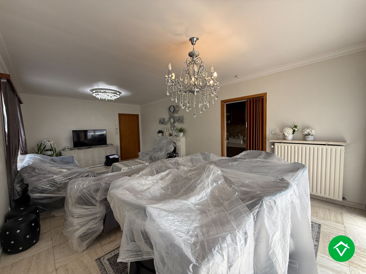 Drie-slaapkamerappartement met terras in rustige residentie centrum Roeselare - foto 5