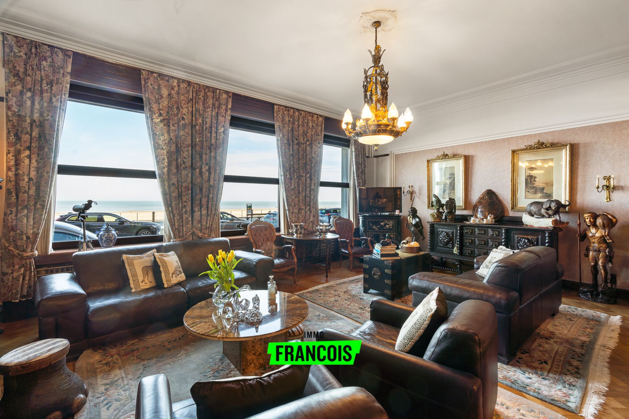 Uniek en karaktervol appartement met frontaal zeezicht – Zeedijk 127, Oostende - foto 5